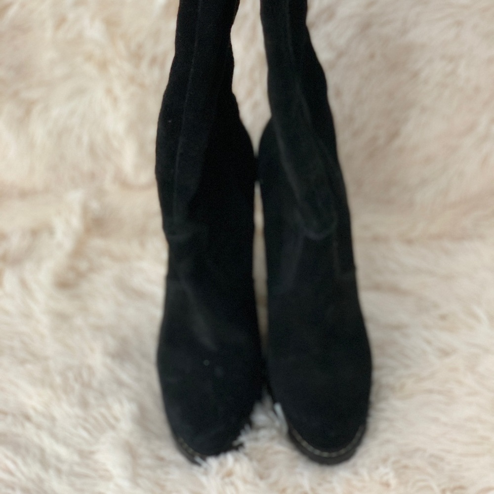 Bcbgeneration Suede Black Boots - image 2